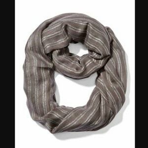 NY&Co Striped Lurex Infinity Scarf
